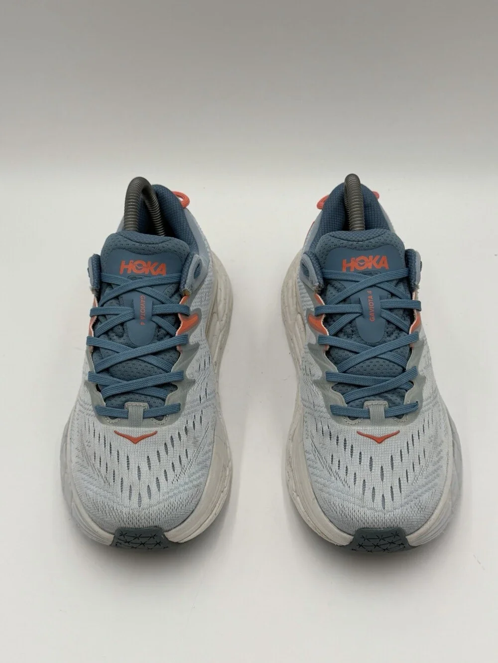 HOKA Gaviota 4 Women’s Size 7B Running Shoes Blue Orange Stability